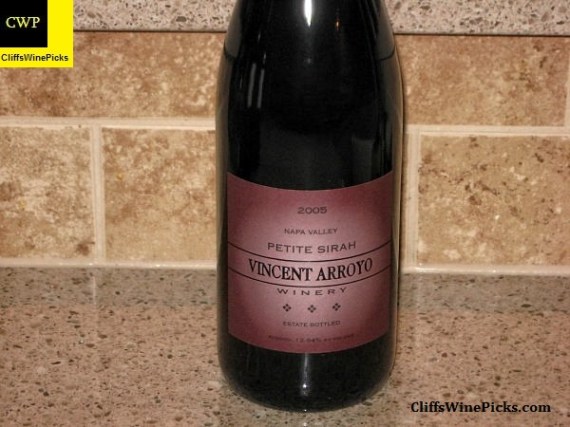 2005 Vincent Arroyo Petite Sirah