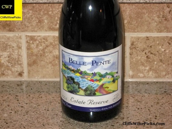2008 Belle Pente Pinot Noir Estate Reserve 
