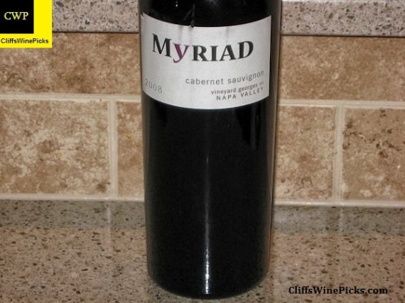 2008 Myriad Cellars Cabernet Sauvignon Beckstoffer Georges III Vineyard