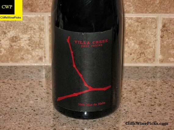 2008 Villa Creek Mas de Maha