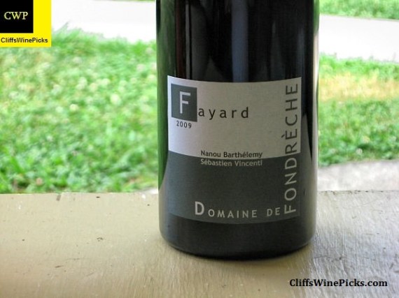 2009 Domaine de Fondrèche Côtes du Ventoux Cuvée Fayard