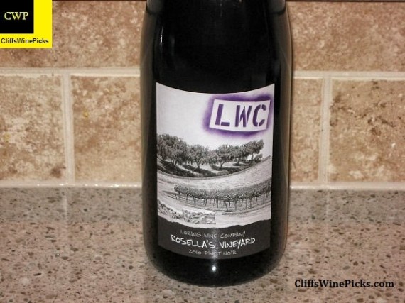 2010 Loring Wine Company Pinot Noir Rosella's Vineyard