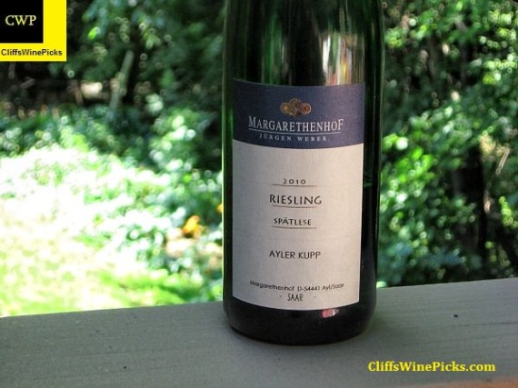 2010 Margarethenhof Ayler Kupp Riesling Spatlese