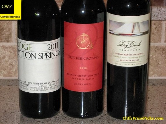 Dry Creek Valley Zin blends