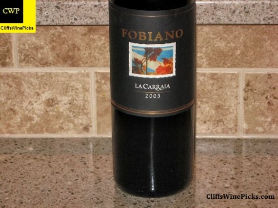 2003 La Carraia Fobiano Umbria IGT