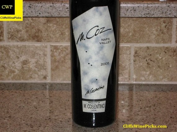 2005 Cosentino Winery M. Coz Meritage Red