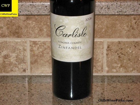 2008 Carlisle Zinfandel Sonoma County