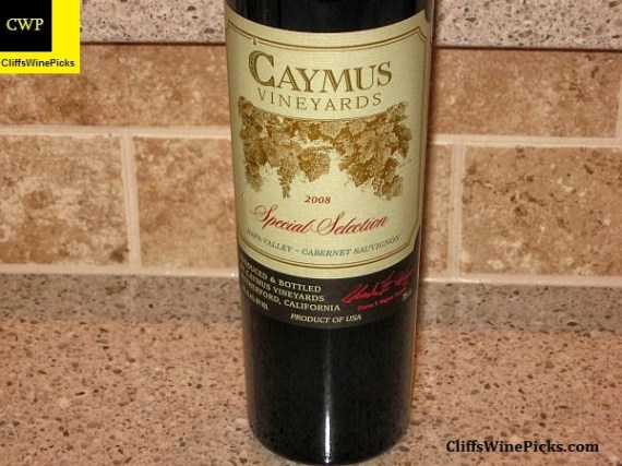 2008 Caymus Cabernet Sauvignon Special Selection