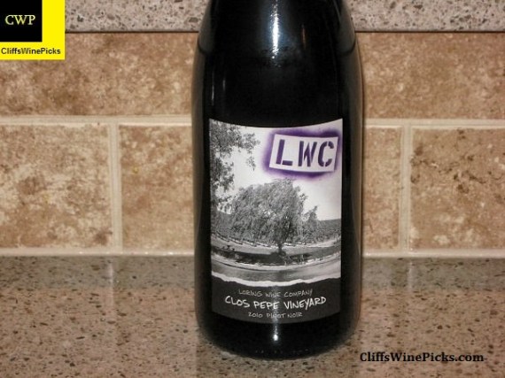 2010 Loring Wine Company Pinot Noir Clos Pepe Vineyard