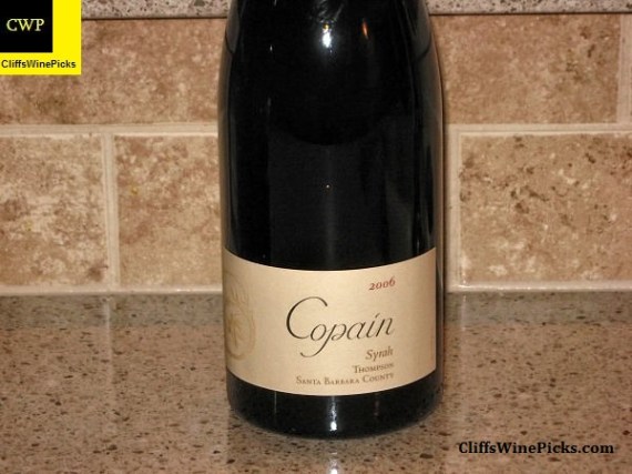 2006 Copain Syrah Thompson Vineyard