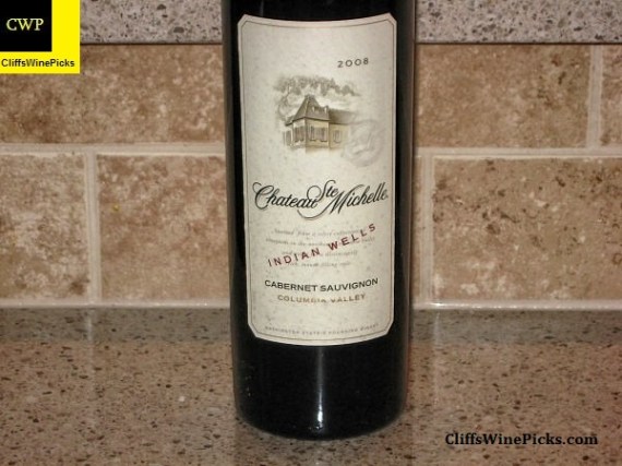 2008 Chateau Ste. Michelle Cabernet Sauvignon Indian Wells