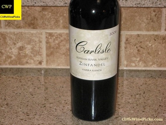 2009 Carlisle Zinfandel Papera Ranch