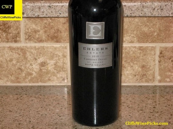 2010 Ehlers Estate Cabernet Franc St. Helena