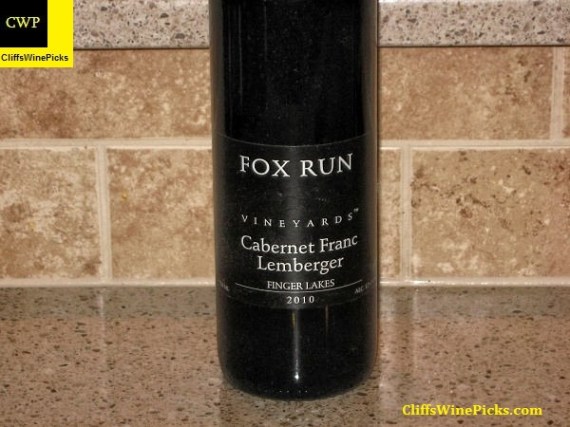 2010 Fox Run Vineyards Cabernet Franc - Lemberger