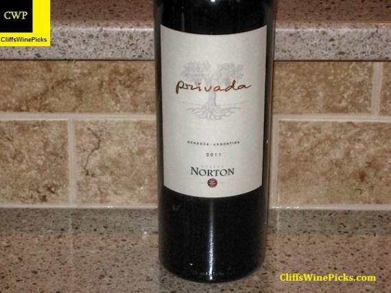 2011 Bodega Norton Malbec Privada Mendoza