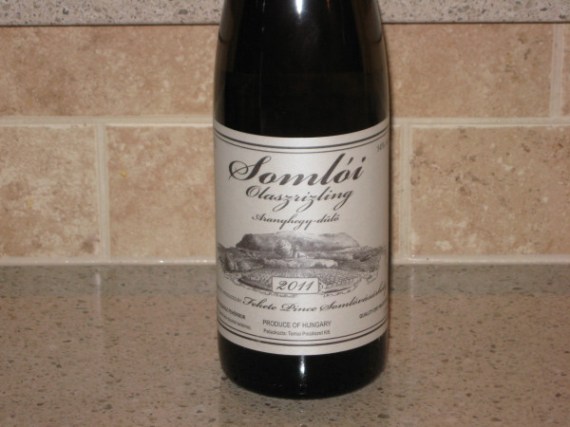 2011 Fekete Pince Somlovasarhely Somlói Olaszrizling