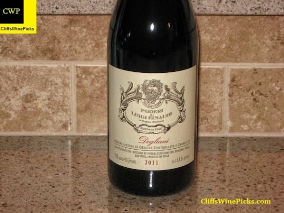 2011 Poderi Luigi Einaudi Dolcetto di Dogliani