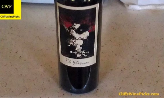 2012 Prisoner Wine Company The Prisoner