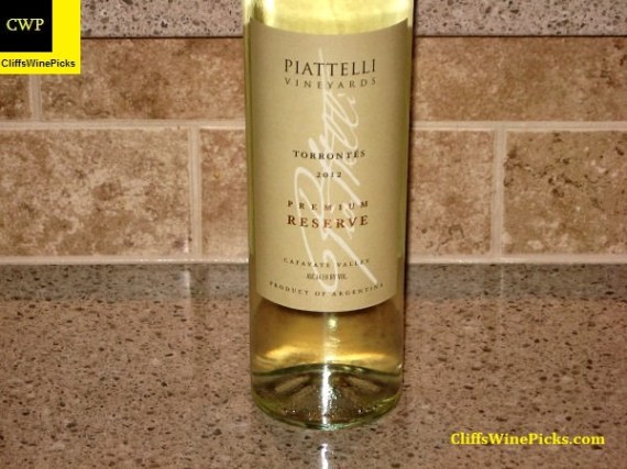 2012 Piattelli Torrontés Premium Reserve