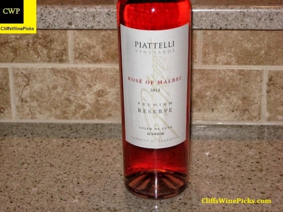 2013 Piattelli Malbec Rosé Premium Reserve