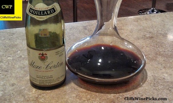 1974 Moillard Aloxe-Corton