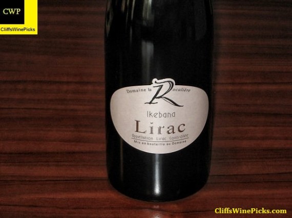 2010 Domaine la Rocalière Lirac ikebana