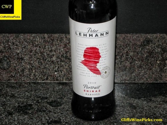 2010 Peter Lehmann Shiraz Portrait