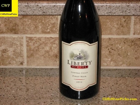 2012 Liberty School Pinot Noir