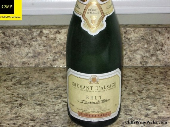 N.V. Baron de Hoen Crémant d'Alsace Prestige Blanc de Blancs