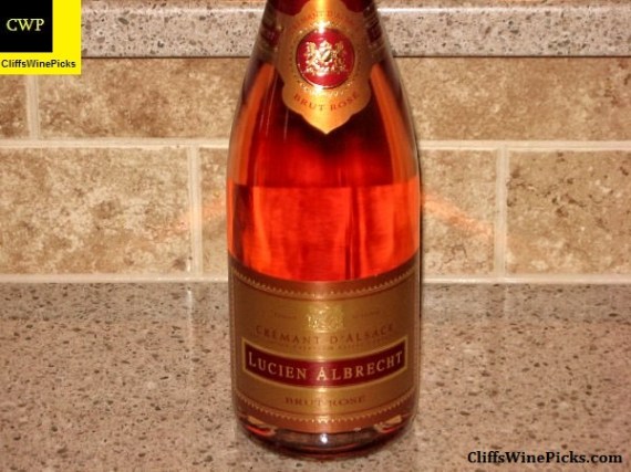 NV Lucien Albrecht Crémant d'Alsace Brut Rosé