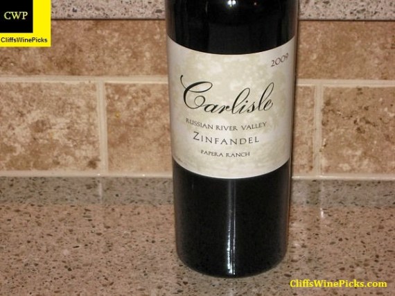 2009 Carlisle Zinfandel Papera Ranch