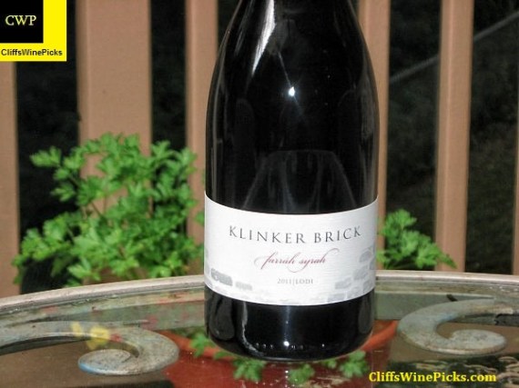 2011 Klinker Brick Syrah Farráh