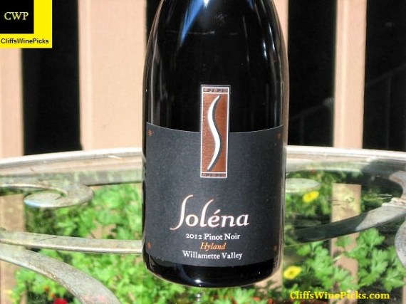 2012 Soléna Pinot Noir Hyland Vineyard