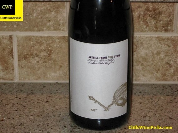 2008 Anthill Farms Syrah Windsor Oaks Vineyard