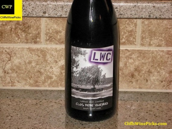 2009 Loring Wine Company Pinot Noir Clos Pepe Vineyard