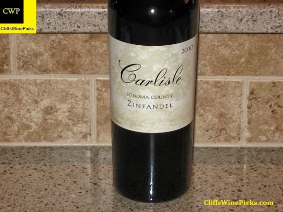 2010 Carlisle Zinfandel Sonoma County