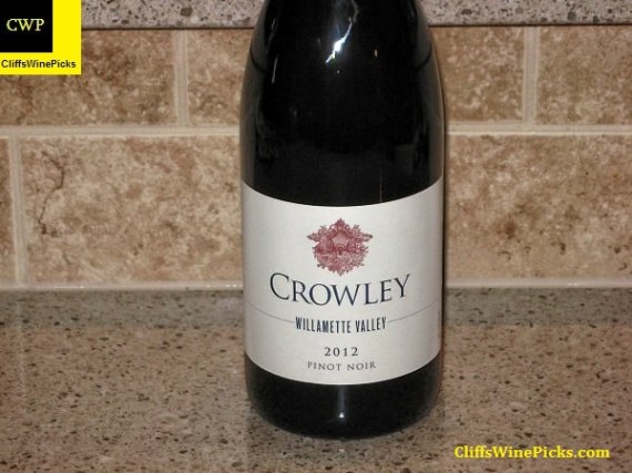 2012 Crowley Pinot Noir