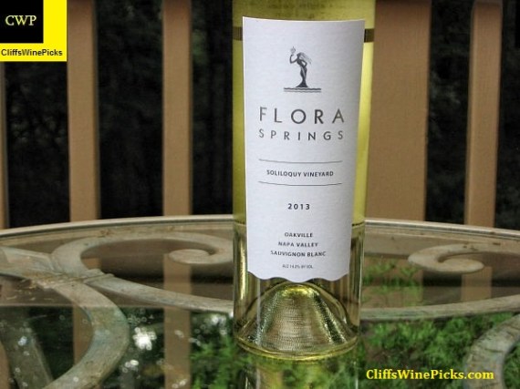 2013 Flora Springs Sauvignon Blanc Soliloquy Vineyard