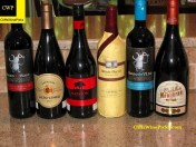 Line up for Carinena Roundtable Tasting