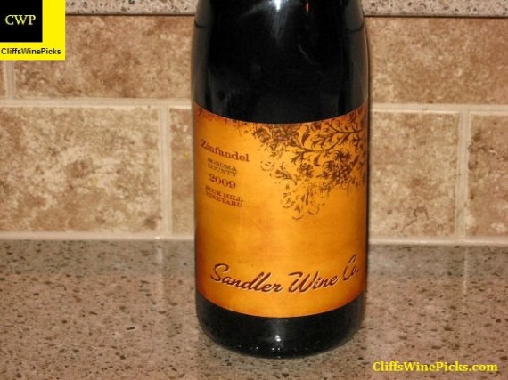 2009 Sandler Wine Company Zinfandel Buck Hill Vineyard
