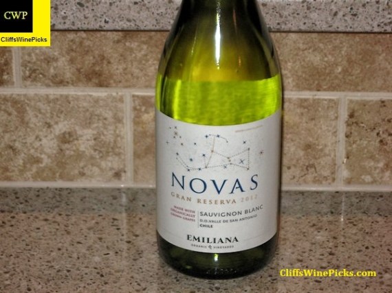 2012 Emiliana Sauvignon Blanc Novas Gran Reserva