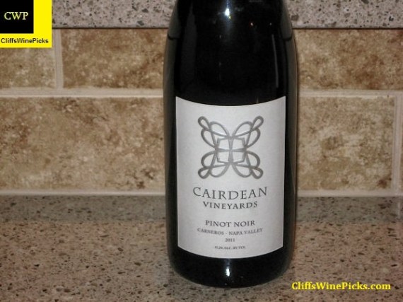 2011 Cairdean Vineyards Pinot Noir