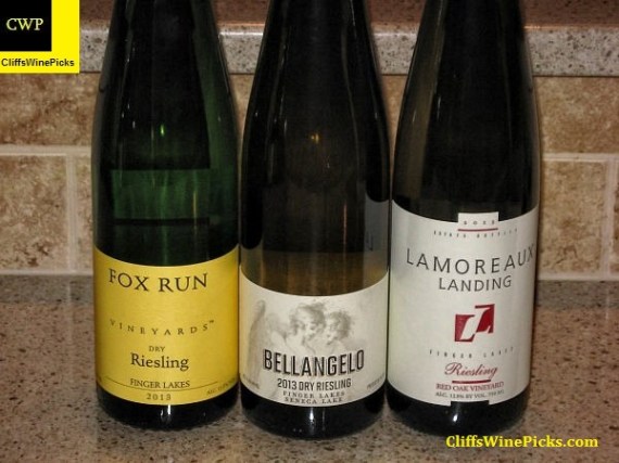 Finger Lakes Riesling line up