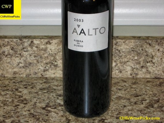 2003 Bodegas AAlto Ribera del Duero