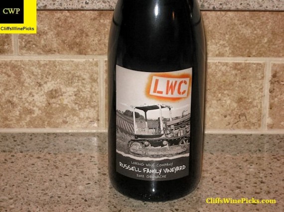 2012 Loring Wine Company Grenache Russell Family Vineyard
