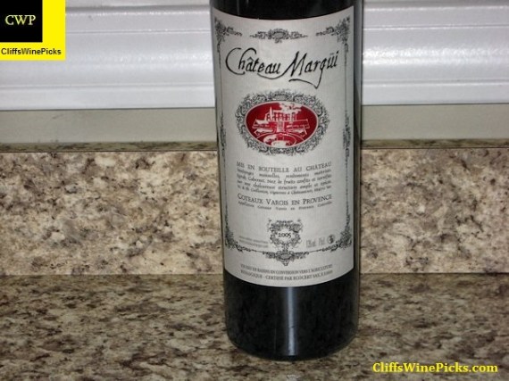 2005 Château Margüi Côteaux Varois