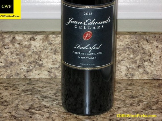2012 Jean Edwards Cellars Cabernet Sauvignon Reserve Rutherford