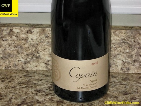 2006 Copain Syrah Les Voisins McDowell Valley