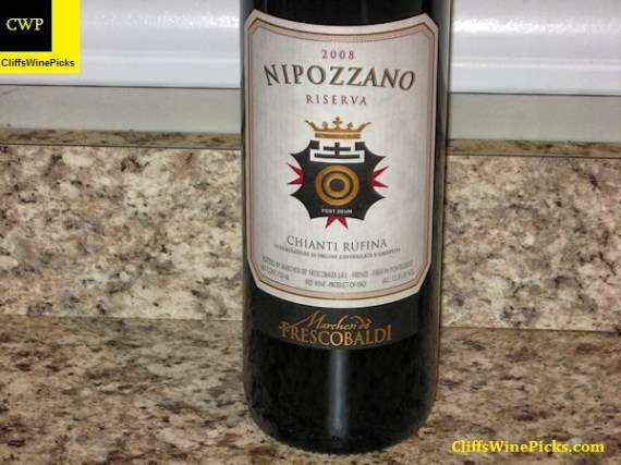 2008 Marchesi de' Frescobaldi Chianti Rùfina Nipozzano Riserva