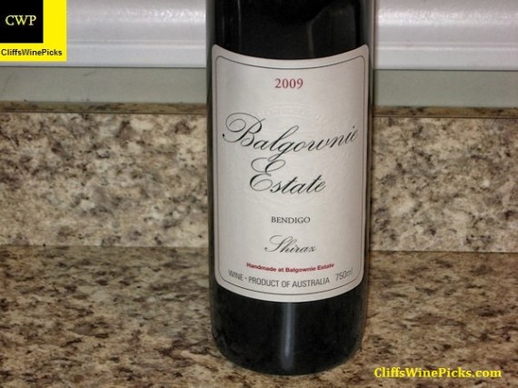 2009 Balgownie Estate Shiraz
